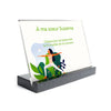 Plaque funéraire yoga-au-jardin 21 Plaquedeces.fr